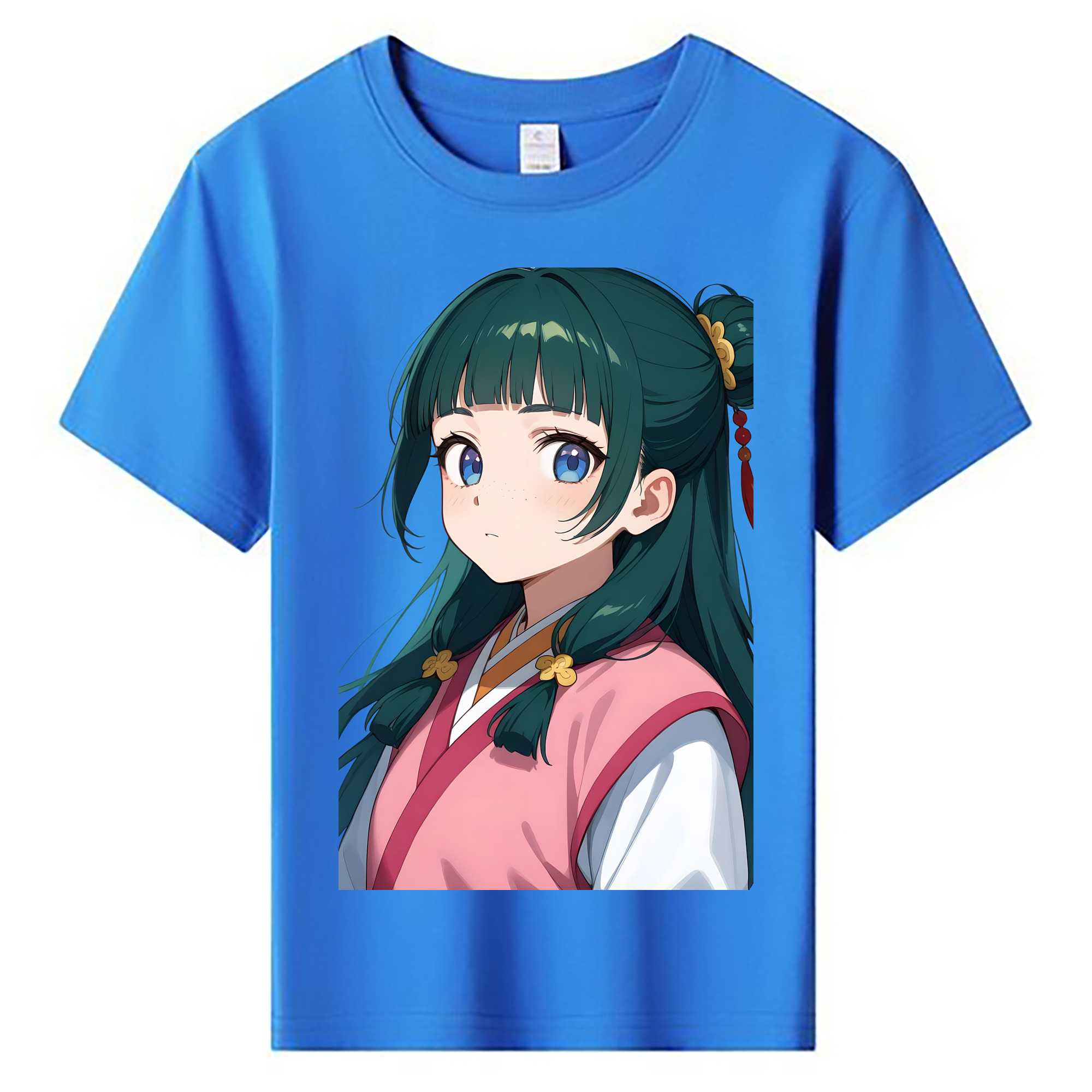 （画像用） 薬屋のひとりごと The Apothecary Diaries 綿100％キッズTシャツ（フロントプリント）